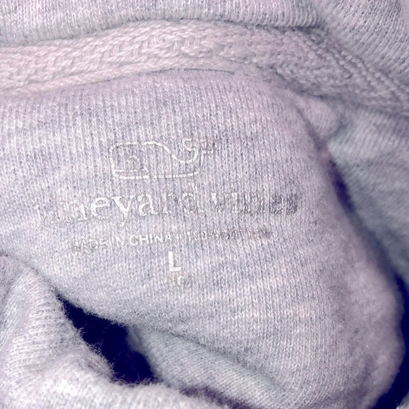 Vineyard Vines size large girls grey pullover - Picture 4 of 5